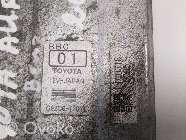 Toyota Auris 150 Inne wyposażenie elektryczne G92C012011