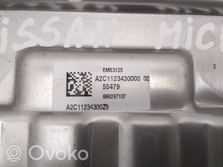 Nissan Micra K14 Moottorin ohjainlaite/moduuli A2C1220270401