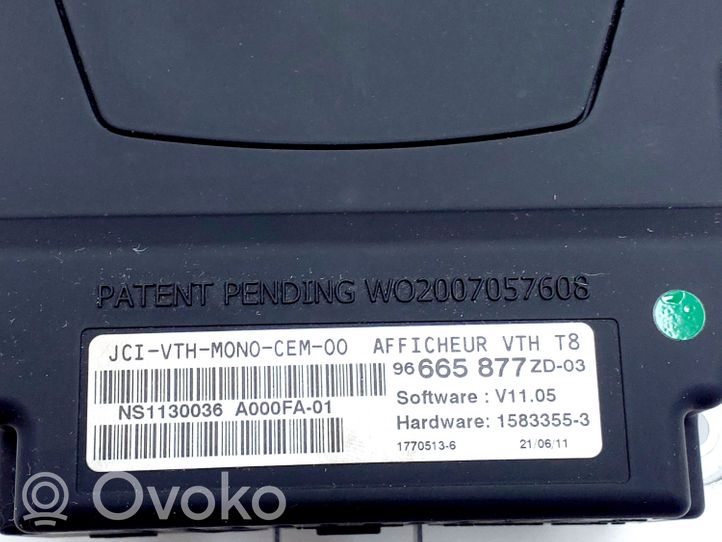 Peugeot 3008 I HUD-näyttö W02007057608