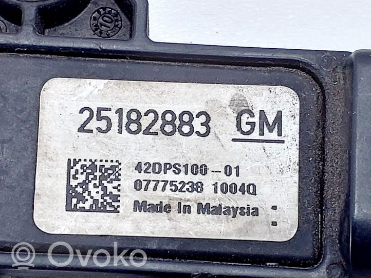 Chevrolet Orlando Sensore di pressione dei gas di scarico 25182883