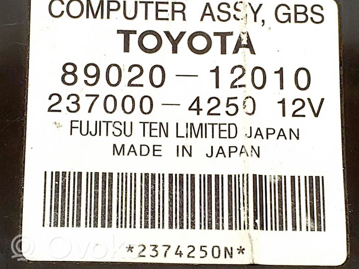 Toyota Auris 150 Inne wyposażenie elektryczne 2370004250