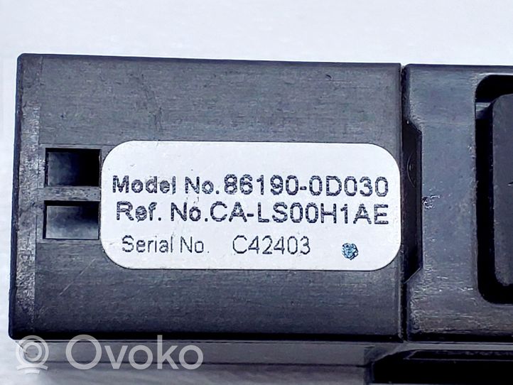 Toyota Auris E180 Câble adaptateur AUX 861900D030