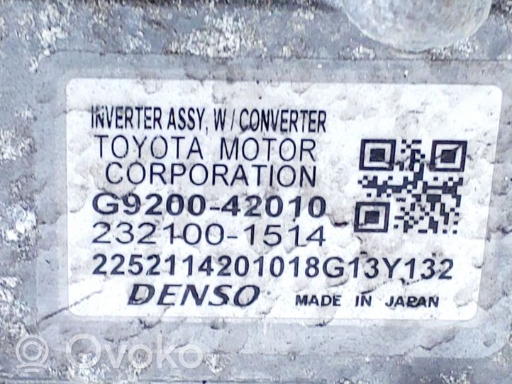 Toyota RAV 4 (XA40) Convertitore di tensione inverter G920042010