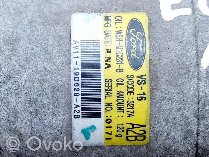 Ford Ecosport Ilmastointilaitteen kompressorin pumppu (A/C) AV1119D629A2B