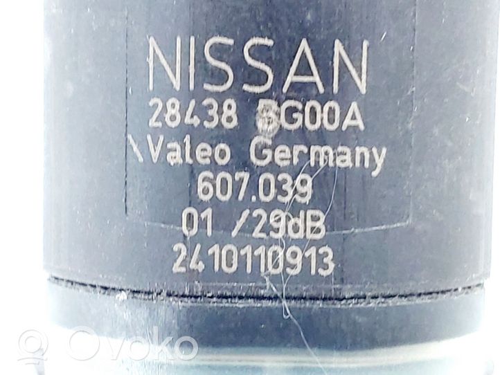 Nissan Qashqai Pysäköintitutkan anturi (PDC) 28438BG00A