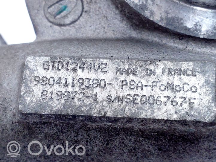 Citroen C4 Grand Picasso Турбина 9804119380