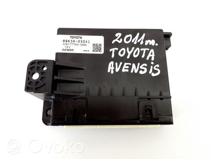 Toyota Avensis T270 Muut laitteet 8865005241