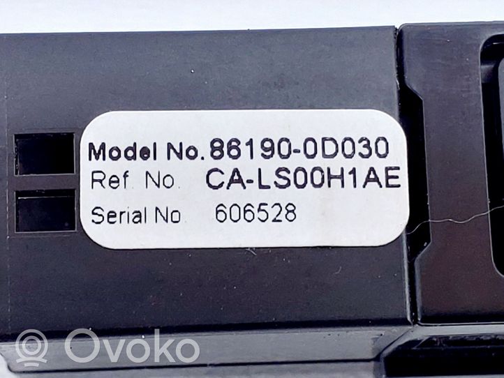 Toyota Auris E180 Câble adaptateur AUX 861900D030