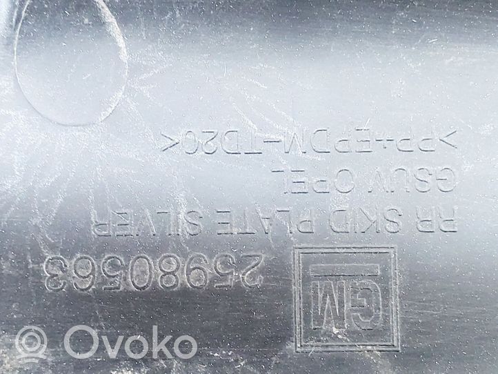 Opel Mokka X Listwa dolna zderzaka tylnego 25980563