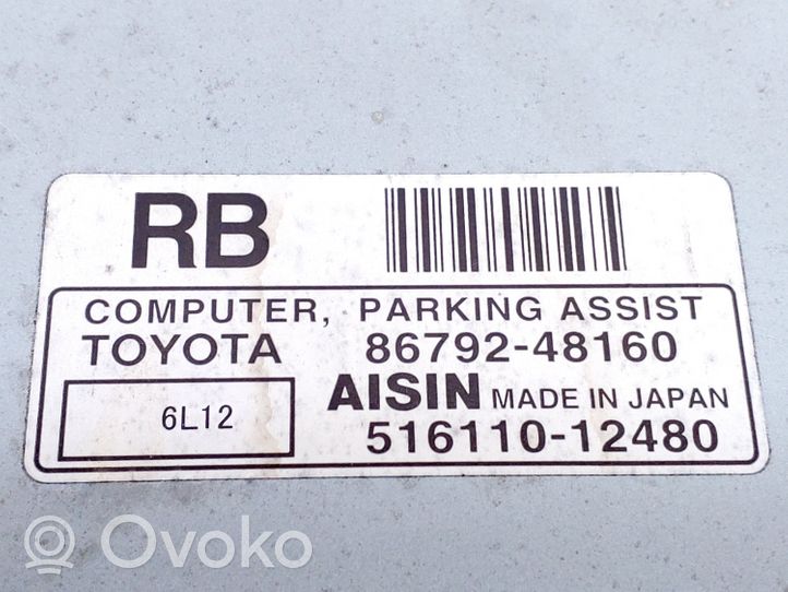 Lexus RX 330 - 350 - 400H Pysäköintitutkan (PCD) ohjainlaite/moduuli 8679248160