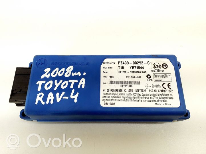 Toyota RAV 4 (XA30) Moduł / Sterownik Bluetooth PZ40900292