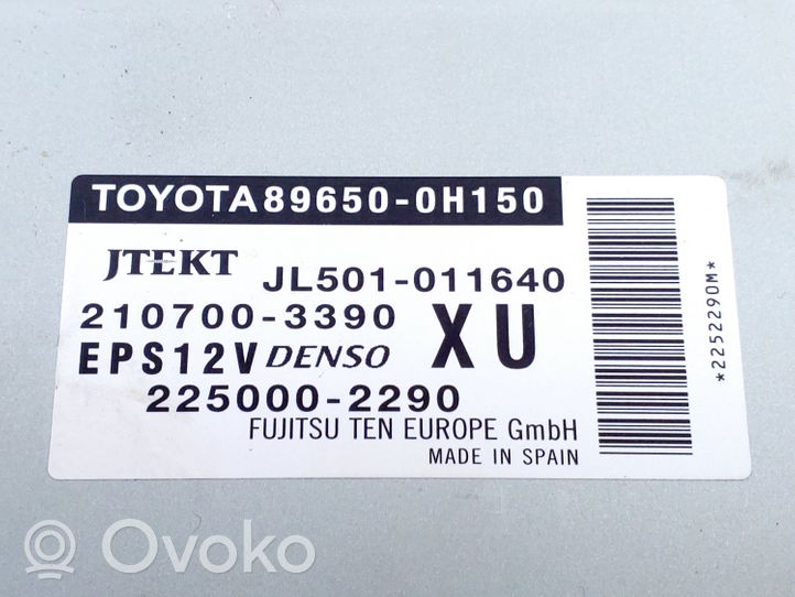 Toyota Aygo AB40 Moduł / Sterownik wspomagania kierownicy 896500H150