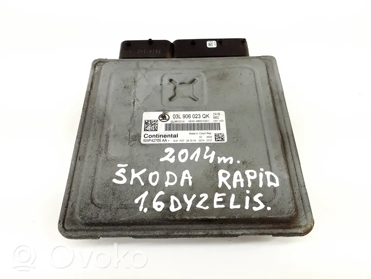 Skoda Rapid (NH) Calculateur moteur ECU 03L906023QK