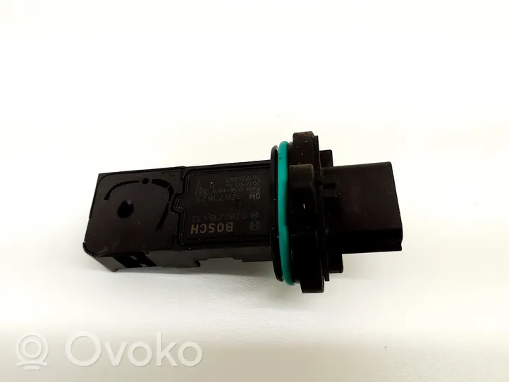 Opel Astra K Mass air flow meter 12671625