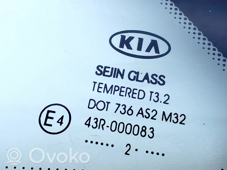 KIA Ceed Aizmugurējais virsbūves sānu stikls 87810A2500