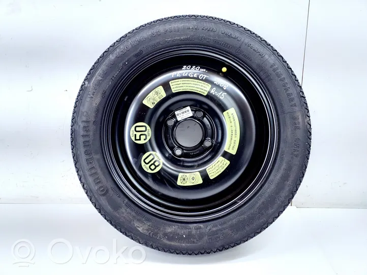 Peugeot 208 R15 spare wheel 