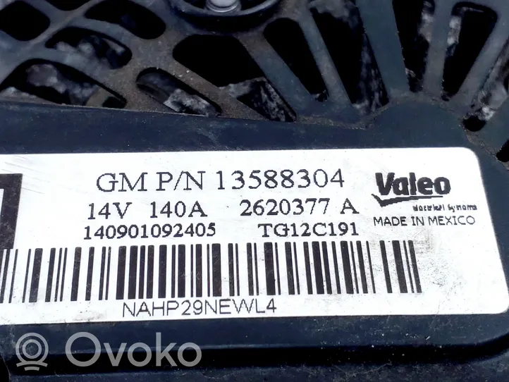 Opel Mokka X Alternator 13588304