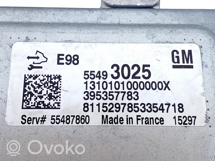 Opel Astra K Sterownik / Moduł ECU 55493025