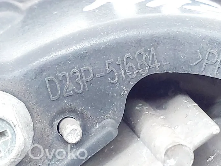 Mazda 2 Światło przeciwmgłowe przednie D23P51684