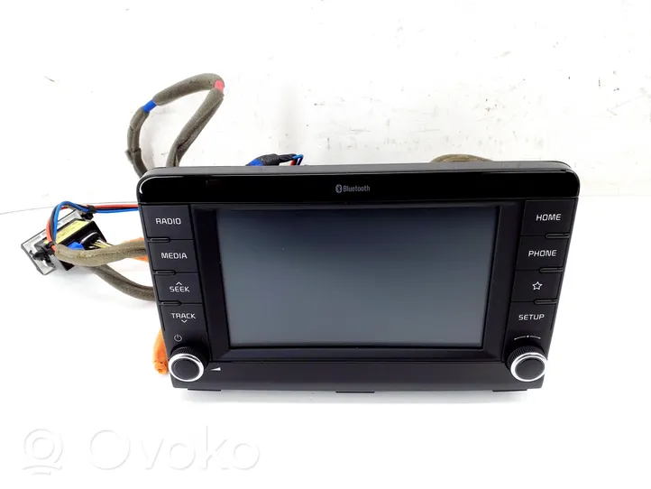 KIA Rio Radio/CD/DVD/GPS-pääyksikkö 96160H8550FHV