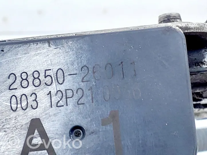 Toyota Auris E180 Câble négatif masse batterie 2885026011