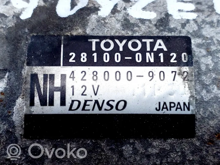 Toyota Auris E180 Käynnistysmoottori 281000N120