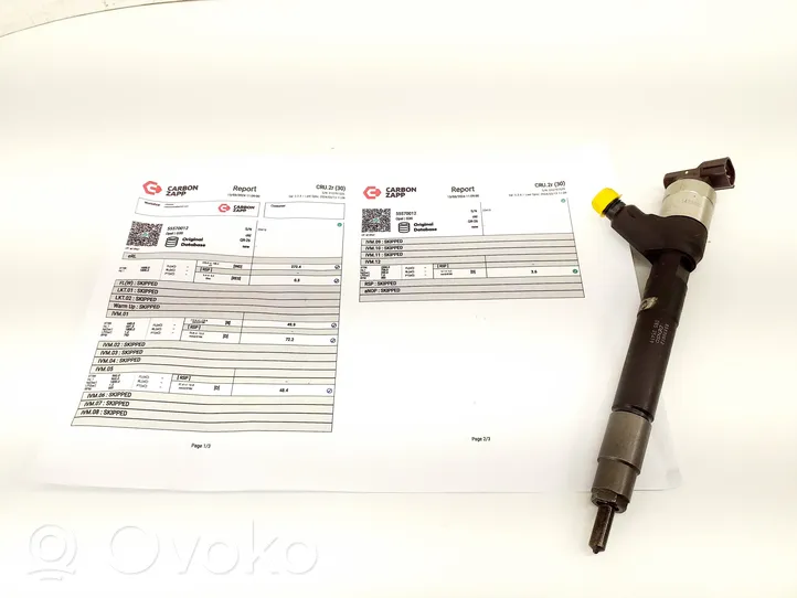 Opel Astra K Kit d'injecteurs de carburant 55570012