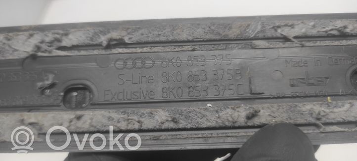 Audi A4 S4 B8 8K Sivuhelman takalista 8K0853375