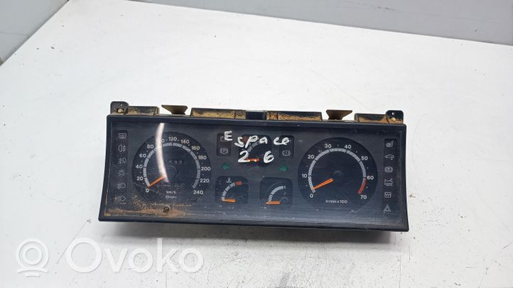 Renault Espace I Speedometer (instrument cluster) 