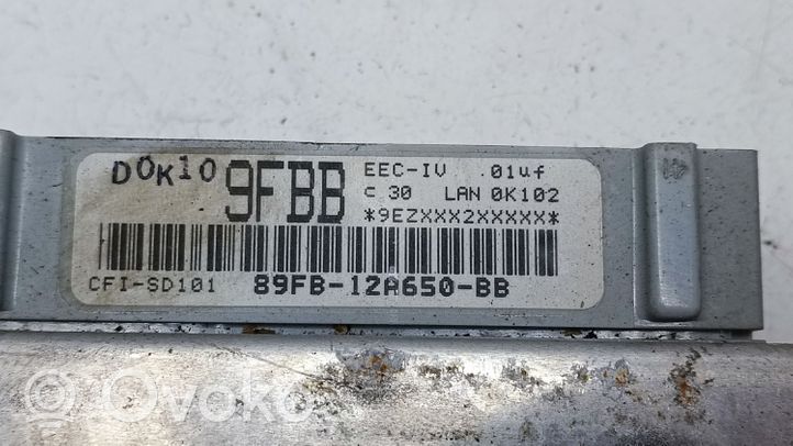 Ford Fiesta Calculateur moteur ECU 89FB12A650BB