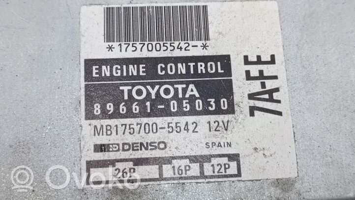 Toyota Carina T210 Centralina/modulo del motore 8966105030