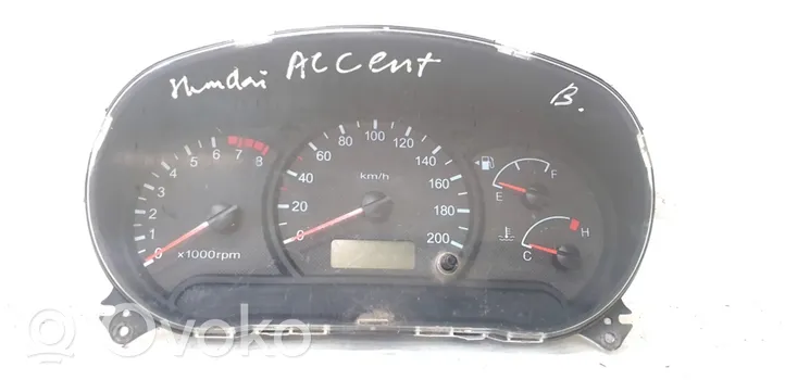 Hyundai Accent Compteur de vitesse tableau de bord 94003-25690