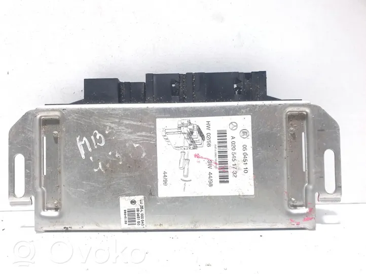 Mercedes-Benz S W220 Sulakemoduuli A0205451732