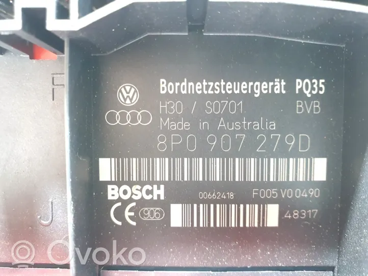 Audi A3 S3 8P Ramka / Moduł bezpieczników 8P0907279D