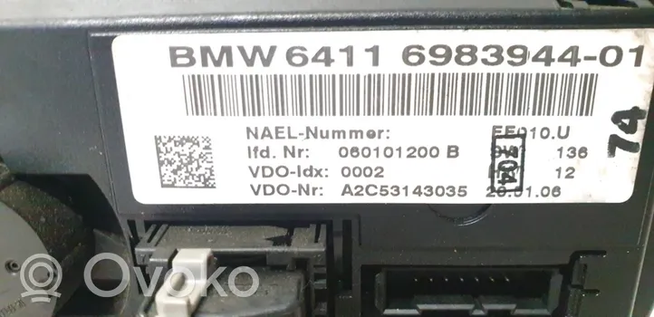 BMW 1 E81 E87 Moduł / Sterownik klimatyzacji 64116983944-01