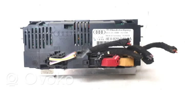 Audi A4 S4 B6 8E 8H Module unité de contrôle climatisation 8E0820043AA