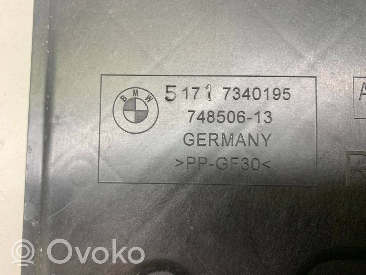 BMW 5 G30 G31 Radlaufschale Radhausverkleidung vorne 51717340195