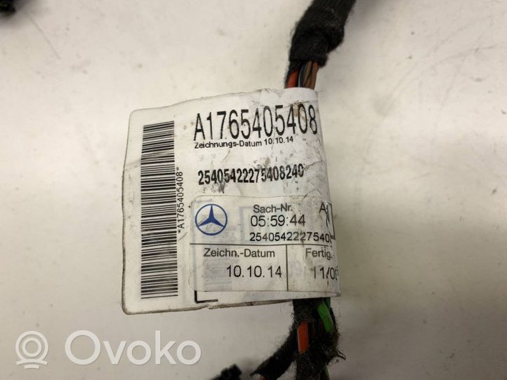 Mercedes-Benz A W176 Priekšējo durvju vadu instalācija A1765405408