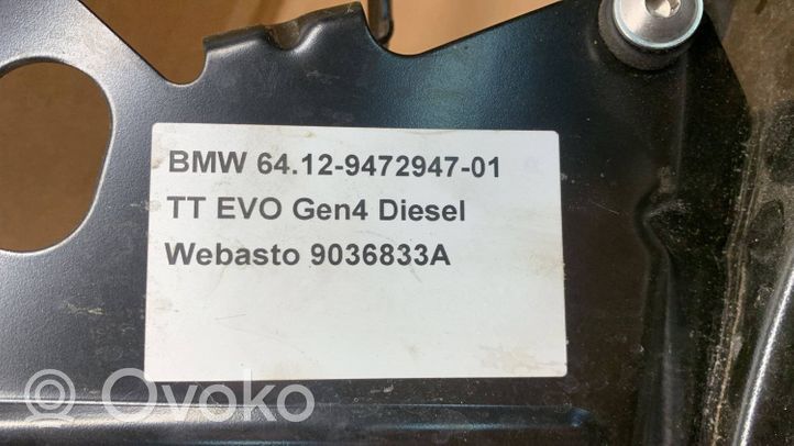 BMW X3 G01 Inne części komory silnika 9472947