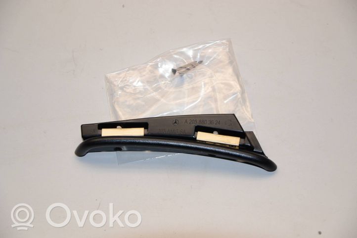 Mercedes-Benz C W205 Rivestimento del pannello parte angolare del paraurti posteriore A2058803624