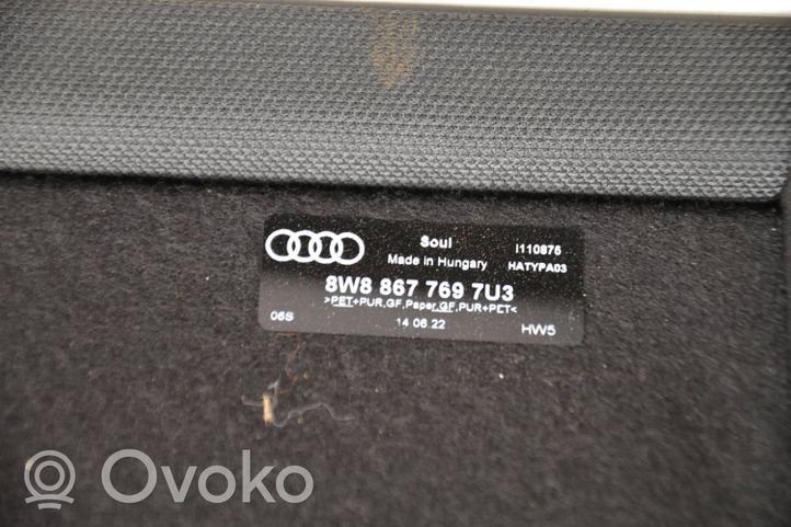 Audi A5 Półka tylna bagażnika 8W8867769