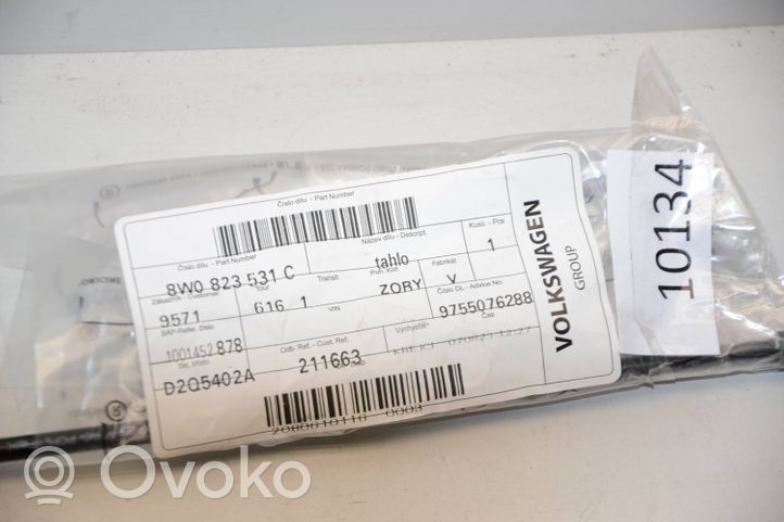 Audi A5 Linka zamka pokrywy przedniej / maski silnika 8W0823531C