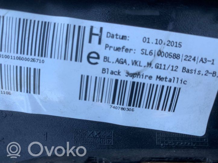 BMW 7 G11 G12 Moulure inférieure de pare-chocs arrière 7357153