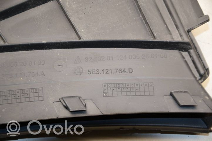 BMW 5 G30 G31 Kanał powietrza hamulca 5E3121764D