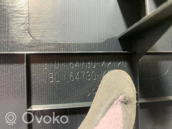 Toyota RAV 4 (XA40) Rivestimento pannello laterale del bagagliaio/baule 6473042120