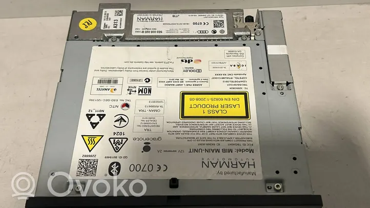 Skoda Octavia Mk3 (5E) Panel / Radioodtwarzacz CD/DVD/GPS 5E0035020B