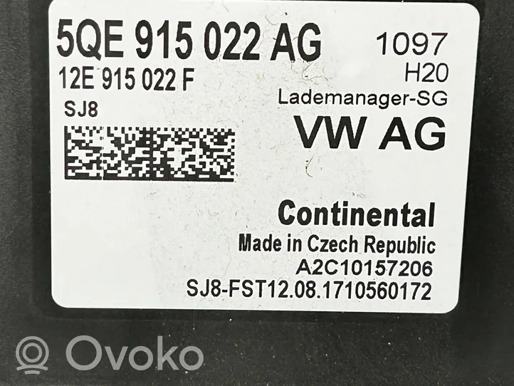 Volkswagen Golf VII Przekaźnik sterujący prądem 5QE915022AG