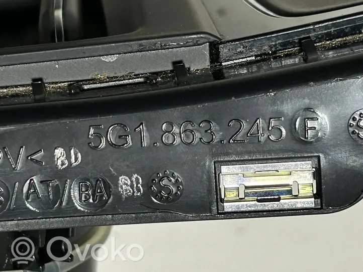 Volkswagen Golf VII Glove box central console 5G1863245F