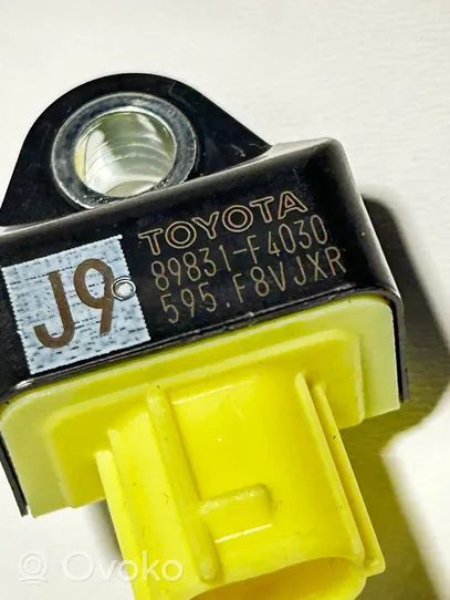 Toyota C-HR Capteur de collision / impact de déploiement d'airbag 89831F4030