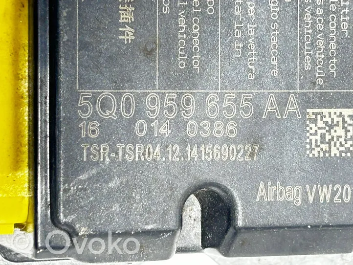 Volkswagen Golf VII Airbag control unit/module 5Q0959655AA